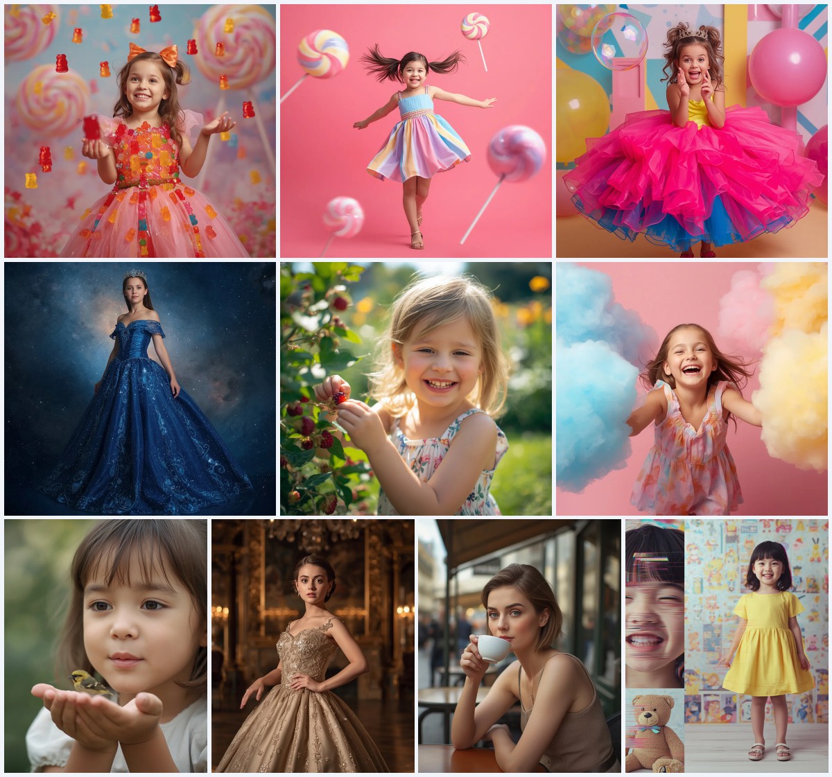 Best 10 Artistic Girl’s AI Prompts for Surreal Dreamscape Illustrations | prompt seen girl ai photo editing
