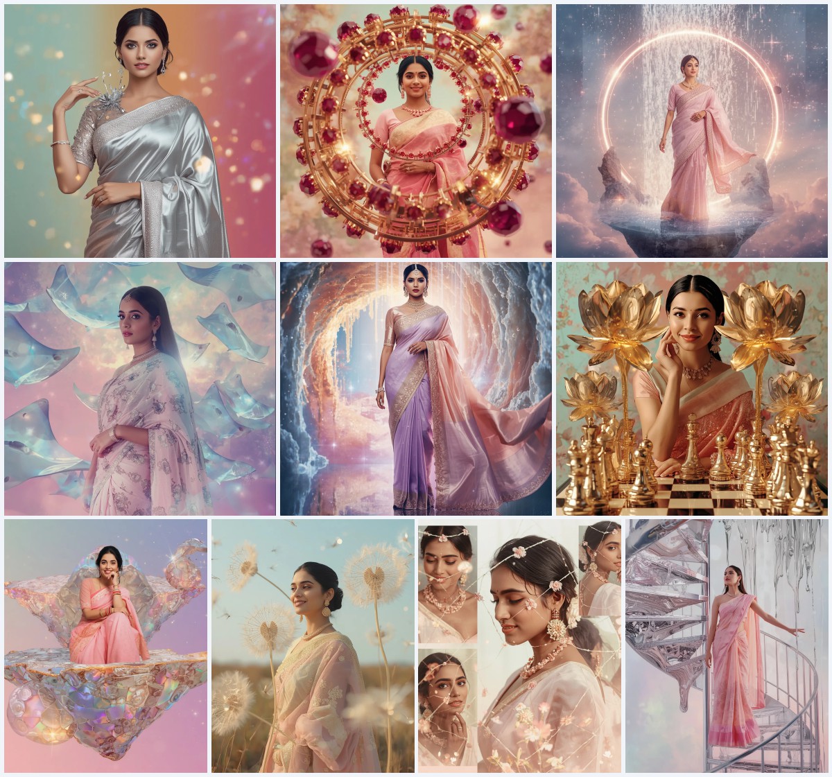 Best 10 Traditional Saree Prompts For ChatGPT In English For Girl | saree prompt ChatGPT