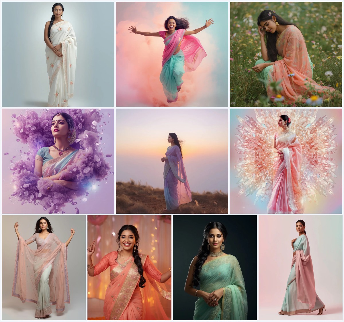 Top 10 Instagram Prompts For Traditional Look For Girl for Heartwarming Posts | chatgpt photo editing prompts trending instagram for girl